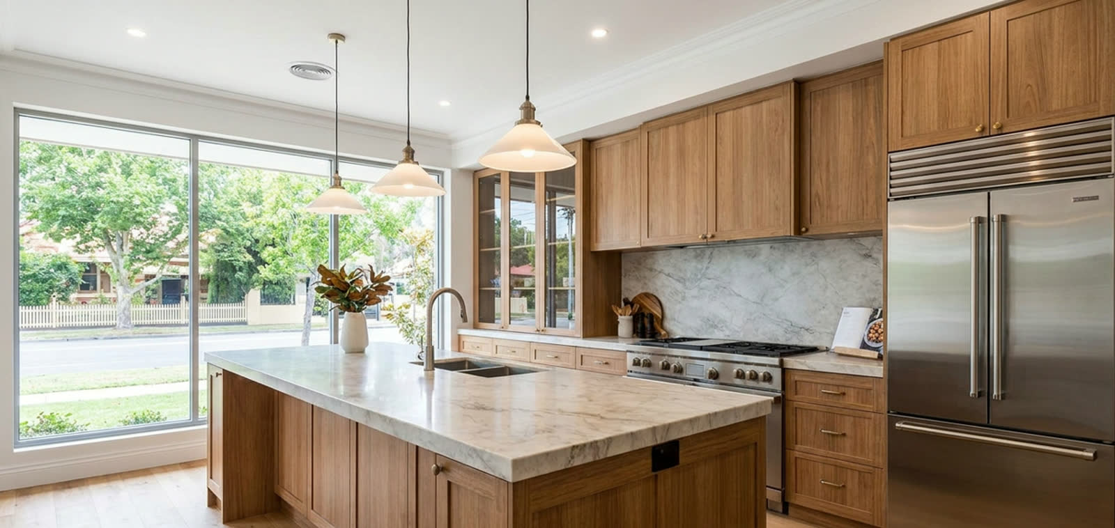 Open plan kitchen renovation in an Adelaide home